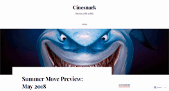 Desktop Screenshot of cinesnark.com